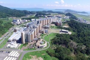 Bird-eye view at Ito-campus (Kyushu University)