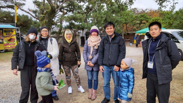 Visitors of Charity event