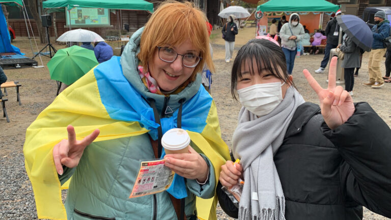 Visitors of Charity event