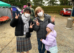 Visitors of Charity event